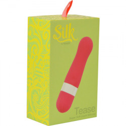 TEASE MINI VIBRADOR DE SILICONA ROSA