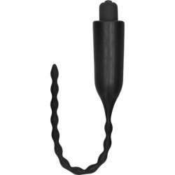PLUG URETRAL CON E ESTIMULACIoN Y VIBRACIoN NEGRO
