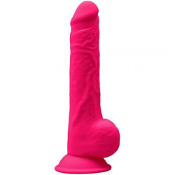 SILEXD MODELO 3 PENE REALiSTICO 24CM ROSA