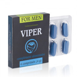 VIPER PARA HOMBRE 4 COMPRIMIDOS