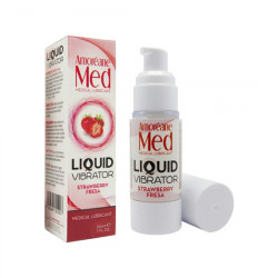 AMOREANE VIBRADOR LiQUIDO 30ML FRESA