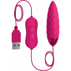 OMG BULLETS BALA VIBRANTE DIVETIDA USB FUCSIA
