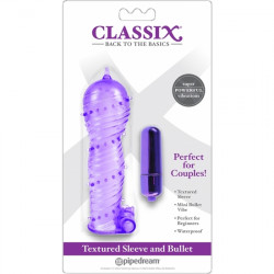 CLASSIX BALA TEXTURIZADA MORADA