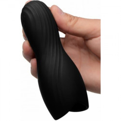 PENE DE SILICONA HEAD PLEASER NEGRO