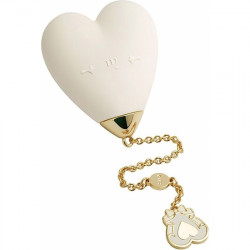 ZALO BABY HEART VIBRADOR BLANCO