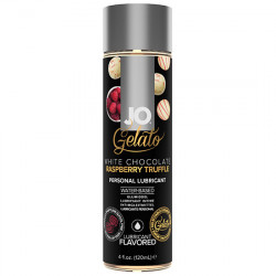 SYSTEM JO GELATO DECADENT TRUFA DE CHOCOLATE BLANCO LUBRICANTE BASE DE AGUA 120ML