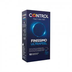 CONTROL PRESERVATIVOS FINISSIMO ULTRAFEEL 10 UDS