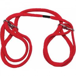 ROPE ESPOSAS DE ALGODON 100 ROJO