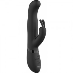 IZARA RABBIT PUNTO G SILICONA NEGRO
