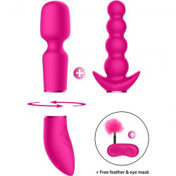 PLEASURE KIT ANAL Y VIBRADOR ROSA