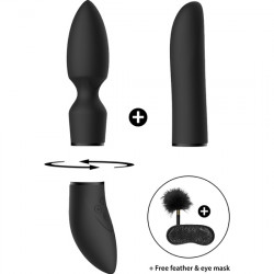 PLEASURE KIT VIBRANDE CLITORIS NEGRO