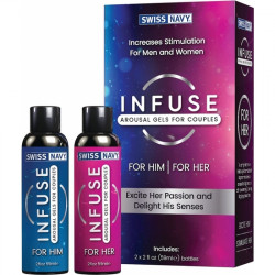 SWISS NAVY INFUSE GEL ESTIMULANTE 2 EN 1 PARA eL Y ELLA 59ML