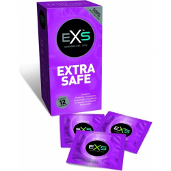 EXS EXTRA SAFE PRESERVATIVO NATURAL 12 PACK