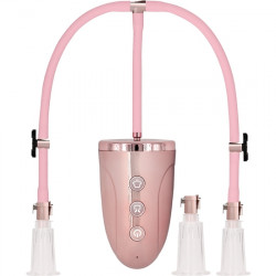 SET DE BOMBA PARA PEZONES Y CLITORIS LARGO PIN