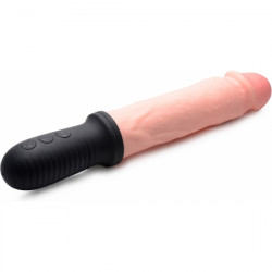 CONSOLADOR VIBRADOR Y DE EMPUJE AUTOMATICO 8X POUNDER CON MANGO