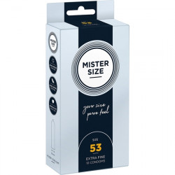 MISTER SIZE 53MM PACK DE 10 PRESERVATIVOS