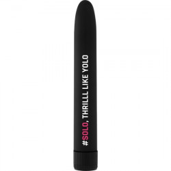 SOLO VIBRADOR DE VIAJE NEGRO