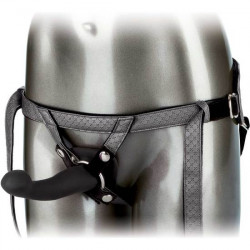 THE ROYAL VIBRATING SET ARNeS CON DILDO VIBRADOR GRIS