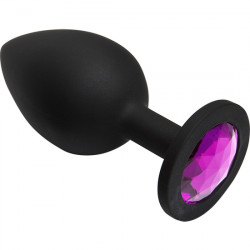 BOOTY BLING GRANDE ROSA PLUG DE SILIONA