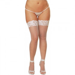 MEDIAS REJILLA BLANCO