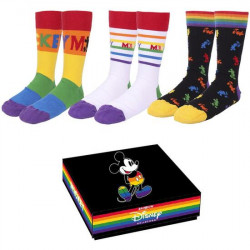 PACK CALCETINES 3 PIEZAS DISNEY PRIDE MULTICOLOR
