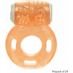 ANILLO VIBRADOR PACK 24 PCS NARANJA