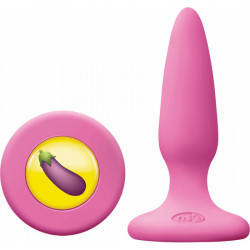 PLUG SILICONA ROSA MOJIS DCK MINI BERENJENA