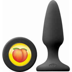 PLUG SILICONA MEDIANO MOJIS BTY MELOCOTON NEGRO