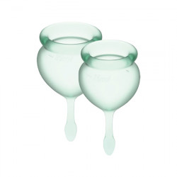 SATISFYER FEEL GOOD COPA MENSTRUAL VERDE