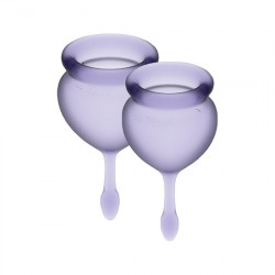 SATISFYER FEEL GOOD COPA MENSTRUAL MORADO