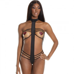 BODY DE TIRAS NEGRO