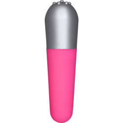 ESTIMULADOR CON VIBRADOR ROSA