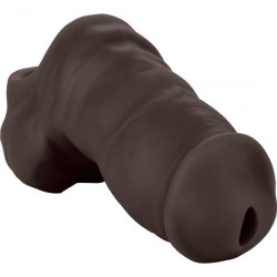FUNDA SILICONA SUAVE STAND TO PEE NEGRO