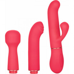 KIT VIBRADRORES IN TOUCH PASSION TRIO ROSA