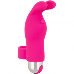 ESTIMULADOR DEDAL CONEJITO FUCSIA