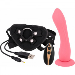 ARNeS CON DILDO Y VIBRACIoN 185CM ROSA