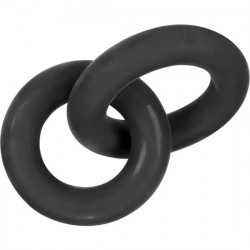 ANILLOS ENTRELAZADOS DUO NEGRO