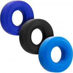 HUJ3 KIT 3 ANILLOS AZUL