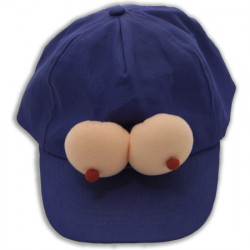 GORRA AZUL TETAS