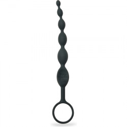 PLEASURE INTENSIFIED BOLAS ANALES SILICONA NEGRO