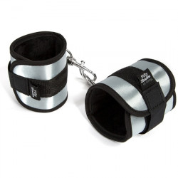 TOTALLY HIS ESPOSAS SUAVES NEGRO PLATA