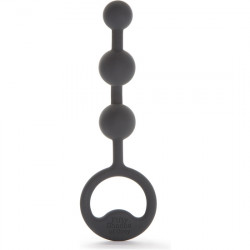 CARNAL BLISS BOLAS ANALES DE SILICONA NEGRO