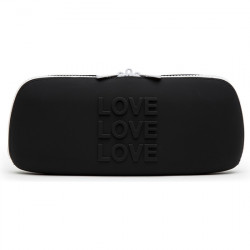 LOVE BOLSA DE VIAJE MEDIANA NEGRO