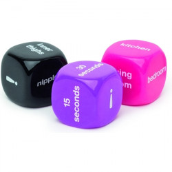 DICE GAME DADOS SEXUALES HAPPY RABBIT COUPLES MULTICOLOR