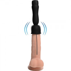 16X CABEZA PARA EL PENE CON SONDA URETRAL NEGRO