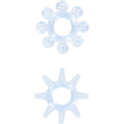 POWER STRETCHY ANILLO AZUL 2PCS