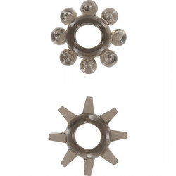 POWER STRETCHY ANILLO NEGRO 2PCS