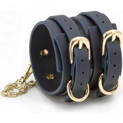 BONDAGE COUTURE ESPOSA TOBILLO AZUL