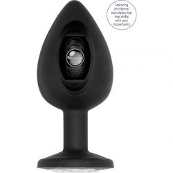 N0 91 PLUG CON BOLA INTERNA NEGRO