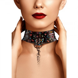 COLLAR ESTILO TATTOO NEGRO